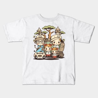 Exploring new places and making unforgettable memories with the ones I love Kids T-Shirt